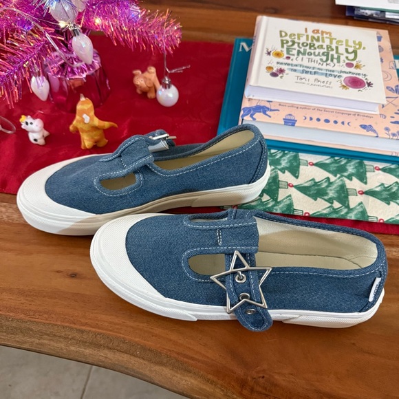 vans denim ⭐️ buckle mary janes - Picture 7 of 9